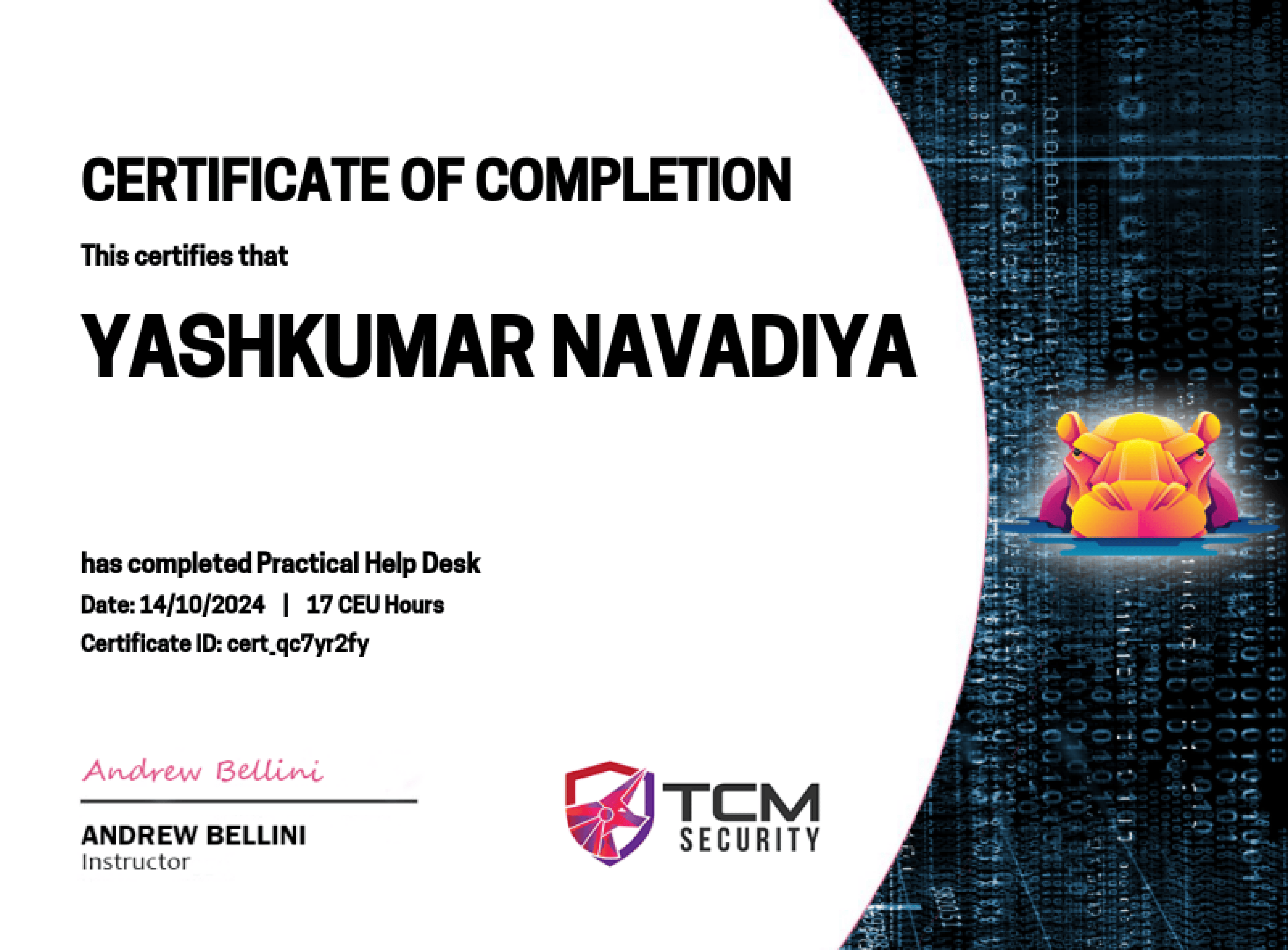 TCM - Practical Help Desk